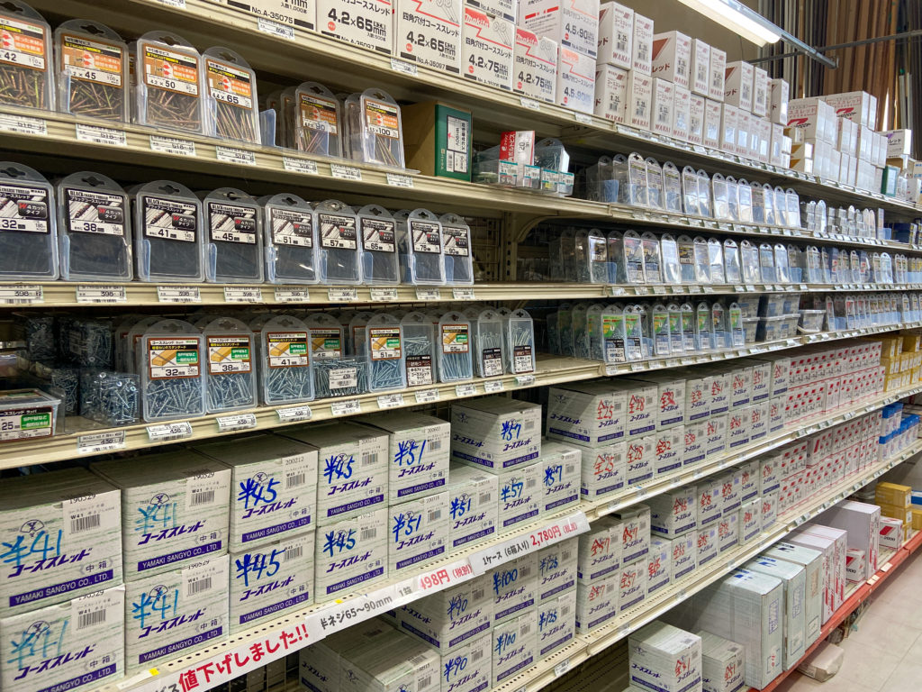 ビス売り場